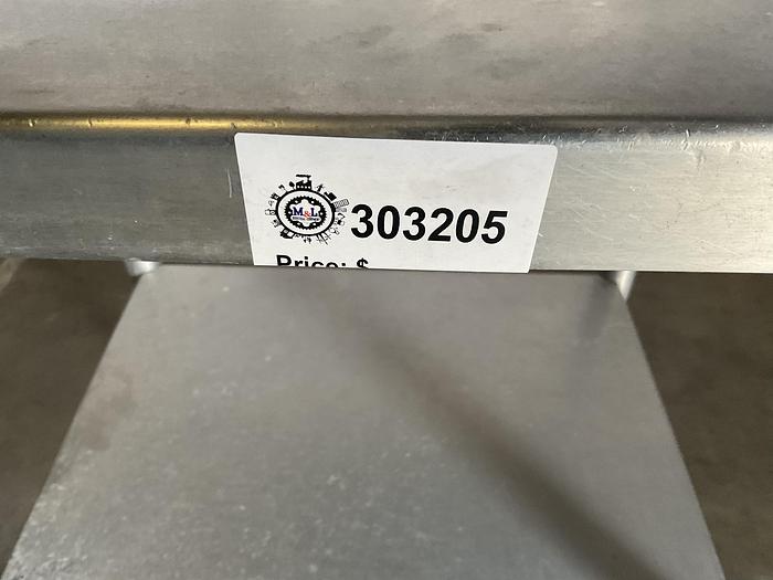 Used STAINLESS STEAL TABLE 24" X 20"