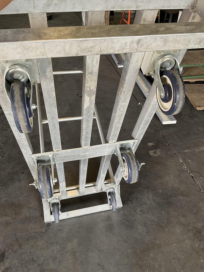 Used ALUMINUM PLATFORM CART – MODEL AL-UB-2260 ASSEMBLY
