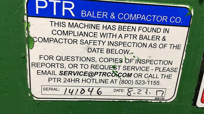 Used VERTICAL DOWNSTROKE BALER PTR 7200 HD