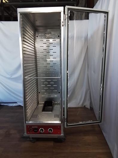 Used AVANTCO INSULATED FULL SIZE HEATED HOLDING & PROOFING MOBILE CABINET WITH CLEAR DOOR 177HPO1836 ./