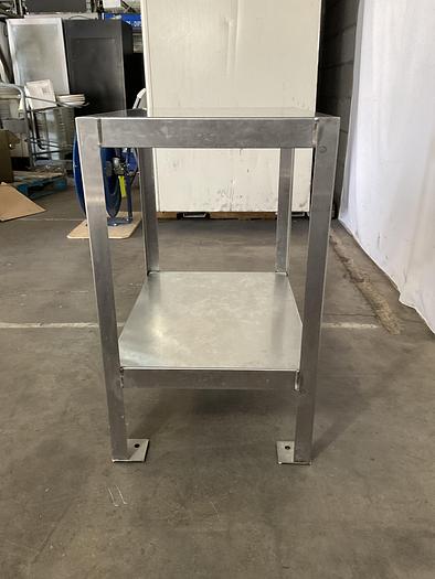 Used 2FT STAINLESS STEEL EQUIPMENT STAND