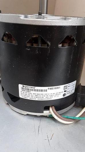 Used GENTEQ ELECTRIC MOTOR .56 HP, F48S18D01 !