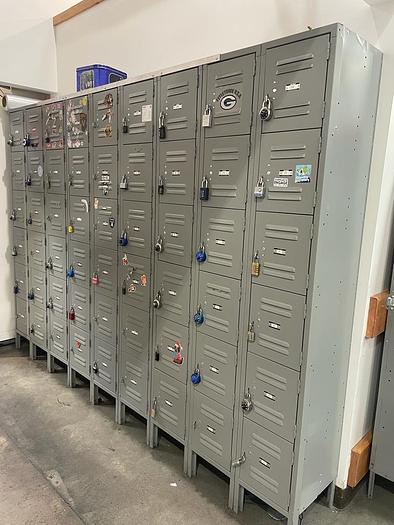 Used LOCKERS 6' X 3'