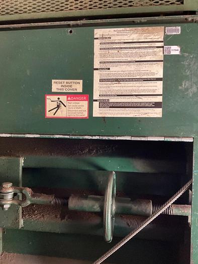 Used VERTICAL BALER PTR; 3400HD