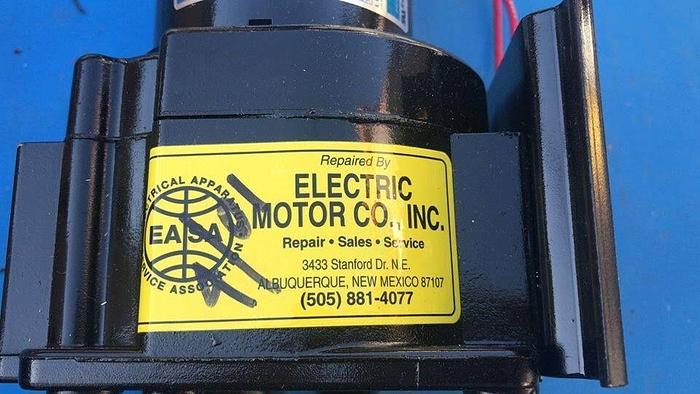 Used LEESON GEAR MOTOR 1/20 HP;  985-602 C !