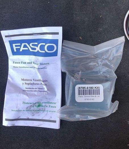 FASCO BLOWER MOTOR 1/3 HP; 1 PH; 1075 RPMS; D982 !