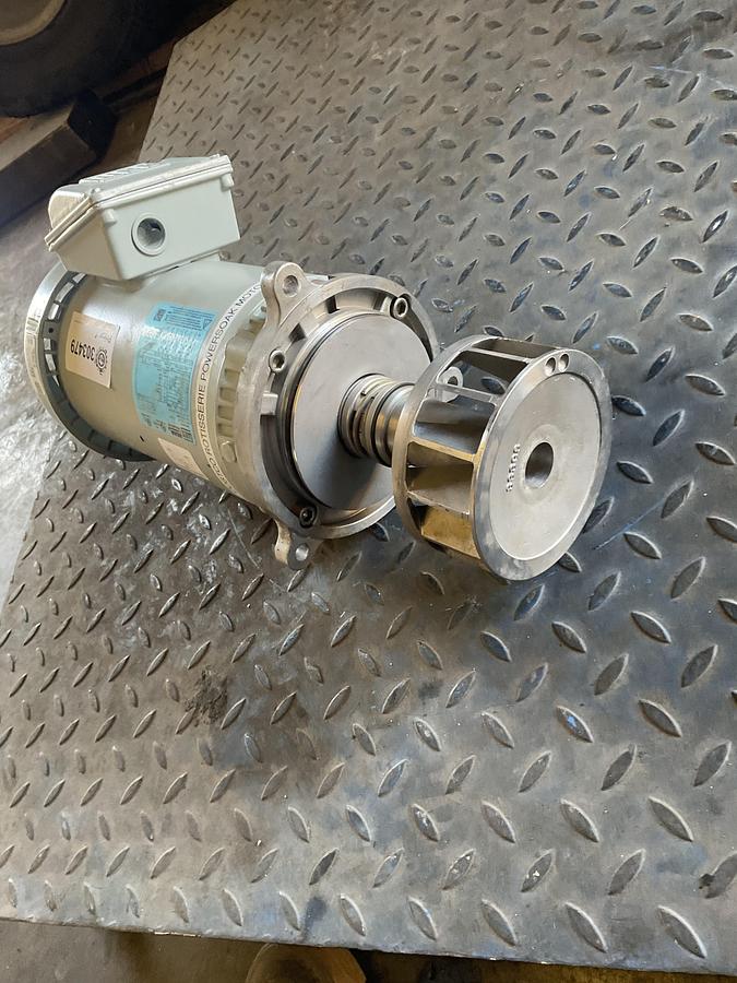 Used WEG NEMA PREMIUM 2 HP ELECTRIC MOTOR – 3 PHASE, 230/460V, TEFC, IP55