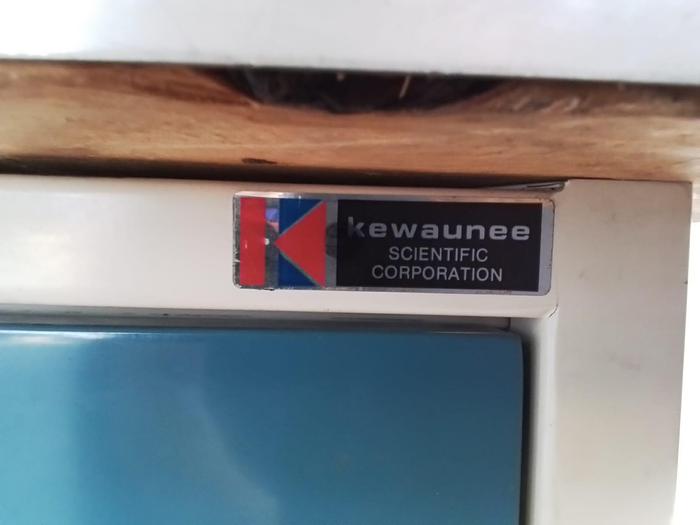 Used MOBILE METAL TABLE WITH STAINLESS STEEL TOP AND DRAWERS*