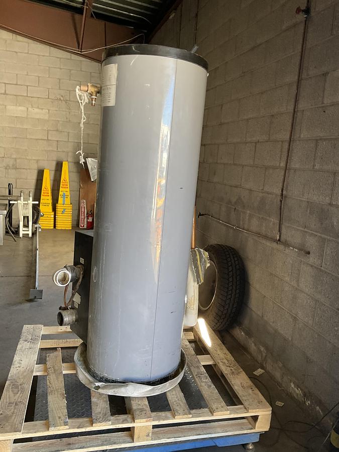 Used RHEEM–RUUD ADVANTAGE PLUS COMMERCIAL GAS WATER HEATER – 80 GAL, 160,000 BTU/HR