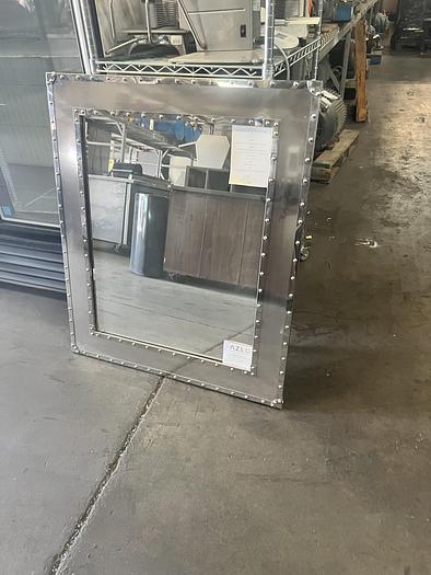 Used MIRROR METAL CHROME FRAME