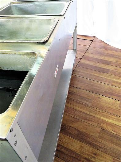Used ELECTRIC FOUR COMPARTMENT HOT FOOD TABLE !