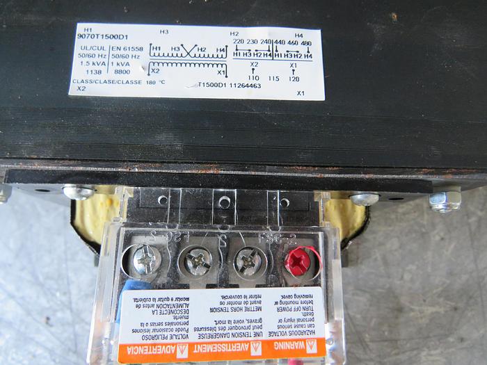 Used CONTROL TRANSFORMER HZ:50/60 KVA:1-1.5 !
