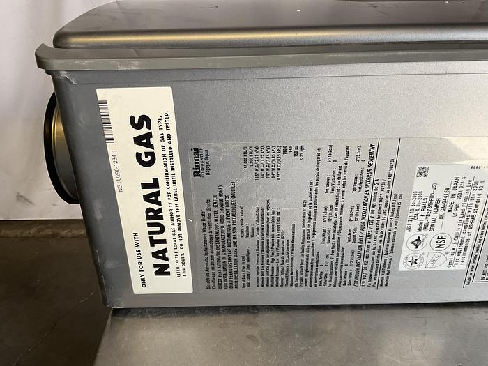Used RINNAI TANKLESS WATER HEATER !