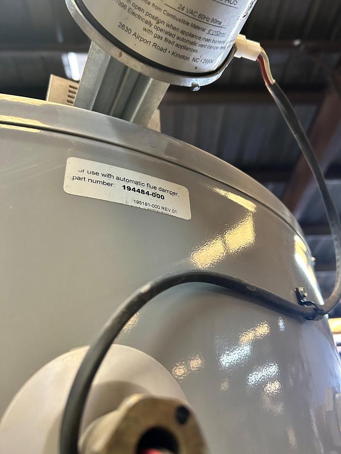 Used A.O SMITH 100 GAL. WATER HEATER