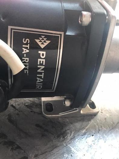 Used BOOSTER PUMP 1 HP STA-RITE.