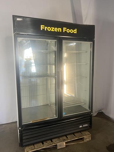 Used TRUE TWO GLASS DOOR REACH IN FREEZER, GDM-49F-LD !