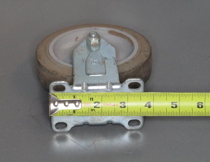 Used SWIVEL CASTERS SILVER !