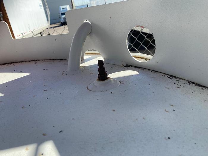 Used 450 GALLON STEEL TANK, TOTE !