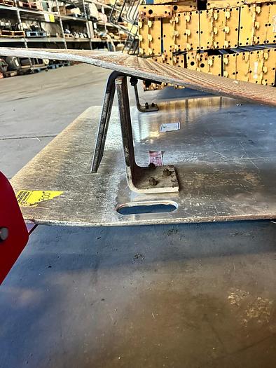 Used 4FT ALUMINIUM HEAVY DUTY FORKLIFT LOADING DECK RAMP