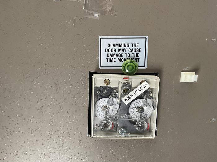 Used HAMILTON SAFE WITH 22 COMPARTMENTS. 