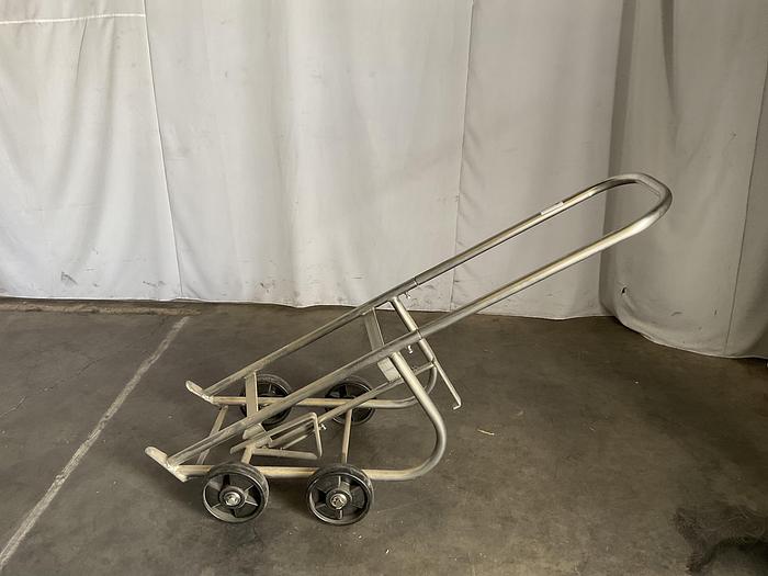 Used VESTIL DBT-SS STAINLESS STEEL DRUM HAND TRUCK !