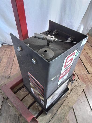 Used GRAY OIL FILTER CRUSHER !