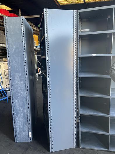 Used PIGEONHOLE METAL SHELVING !