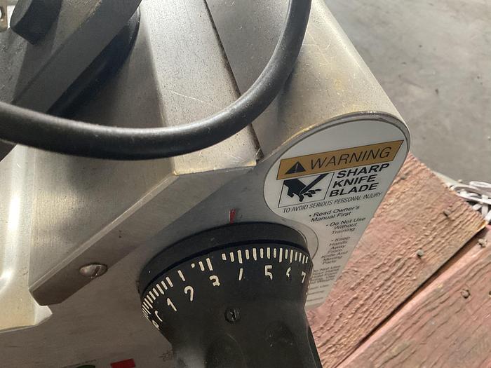 Used GLOBE MEAT SLICER, 3850N !