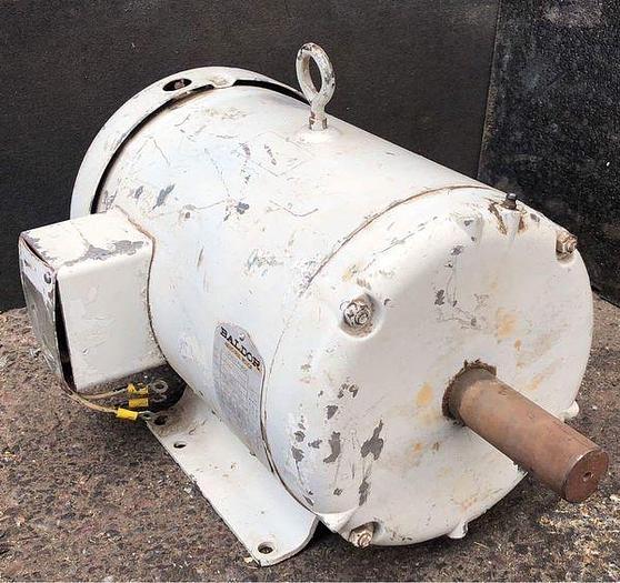 Used BALDOR ELECTRIC MOTOR 5 HP, M3708T !
