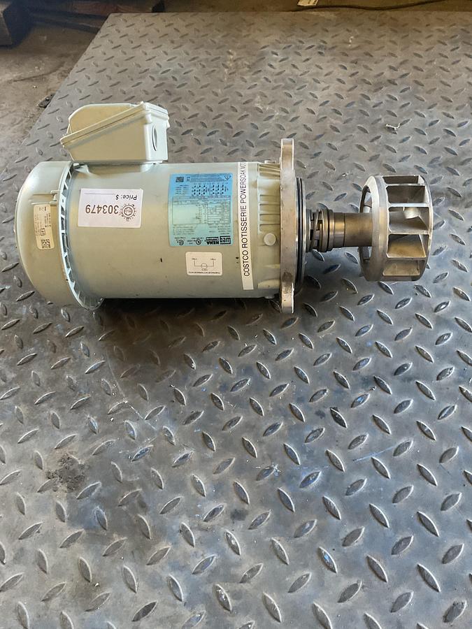 Used WEG NEMA PREMIUM 2 HP ELECTRIC MOTOR – 3 PHASE, 230/460V, TEFC, IP55