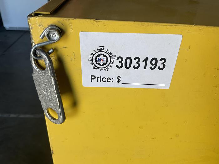 Used JUSTRITE SAFETY CABINET; RM091997