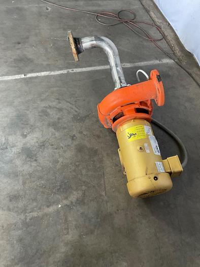 Used BALDOR WATER PUMP 5 HP:  3 PH; 1750 RPMS; 36H017S268G1