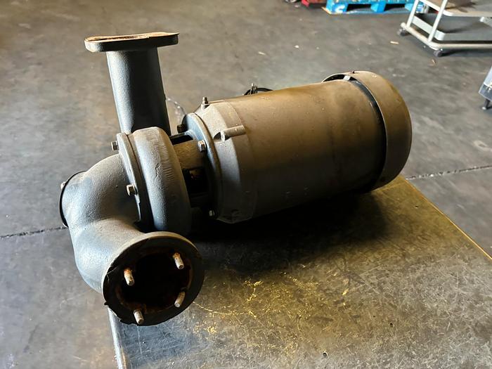 Used BALDOR WATER PUMP; 5HP, 460 VOLT, 3450 RPM, MODEL 36L582X100