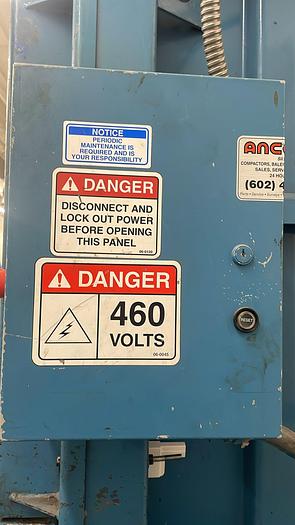 Used MARATHON 6030HD VERTICAL CARDBOARD BALER MACHINE