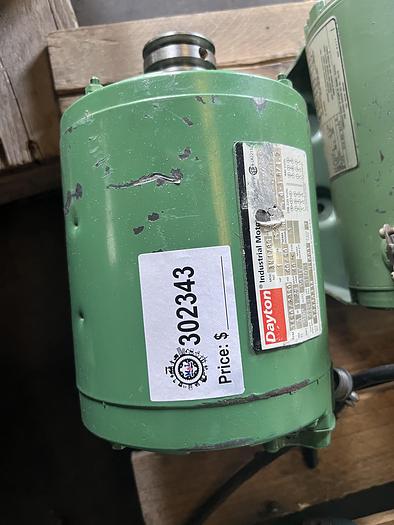 Used DAYTON INDUSTRIAL MOTOR  3N178G, HP1, PH:3, RPM3450/2850 !