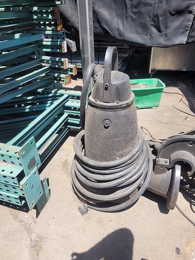 Used ITT FLYGT SUBMERSIBLE PUMP