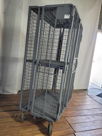 Used FOLDING SECURITY TRUCK,2000 LB CAPACITY