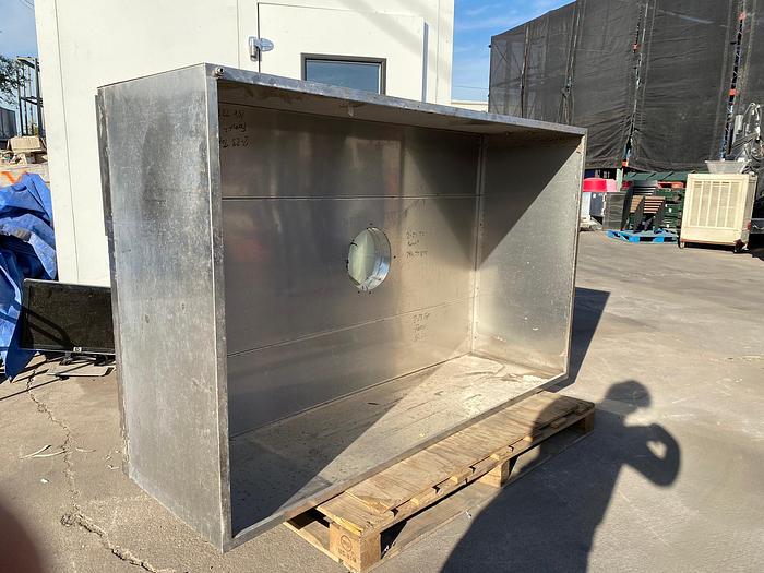 Used STAINLESS STEEL STEAM HOOD