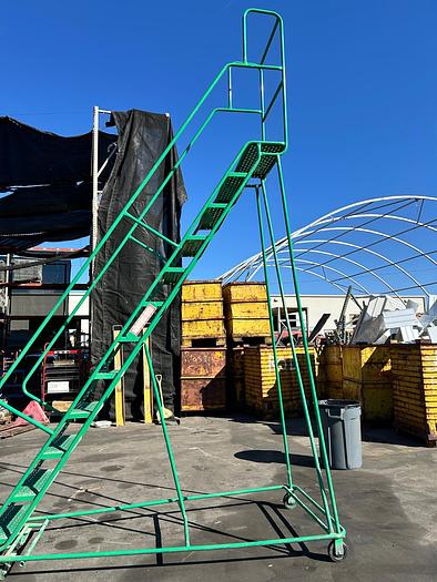 Used 12 STEP INDUSTRIAL LADDER 