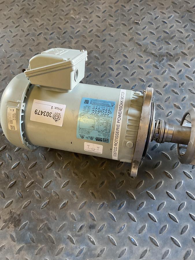 Used WEG NEMA PREMIUM 2 HP ELECTRIC MOTOR – 3 PHASE, 230/460V, TEFC, IP55