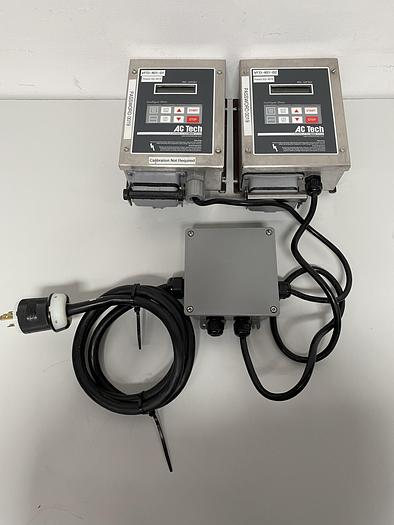 Used Two AC Tech MC Series M1103SE Variable Frequency Drive 120-240V