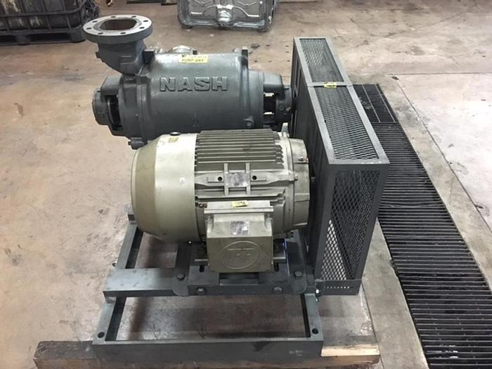 Used Pump, Vacuum, 40 HP, Nash, Mdl SC6, 11" In/4" Out #C741189