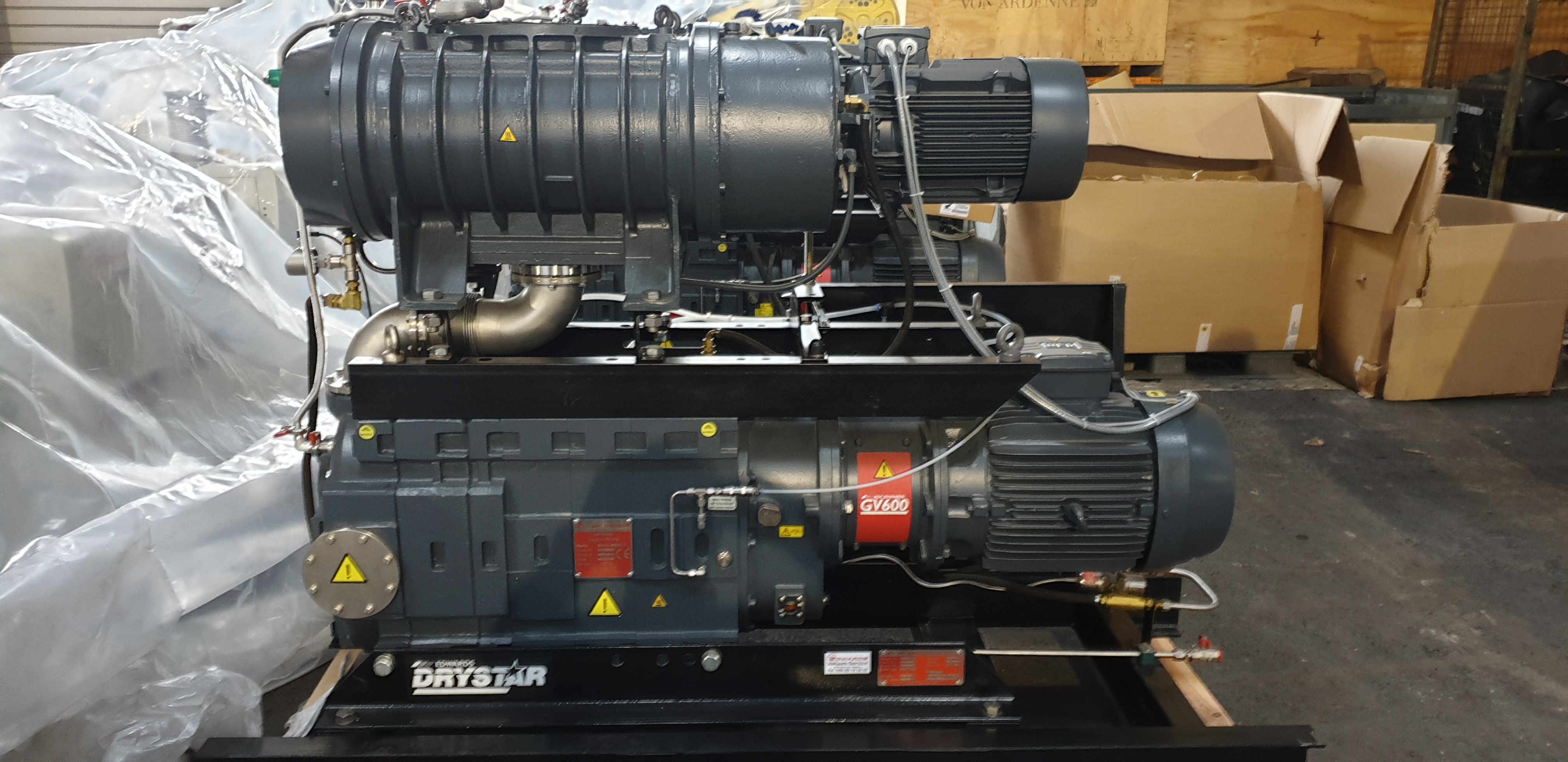 Used Edwards GV600/EH4200 combo pumps