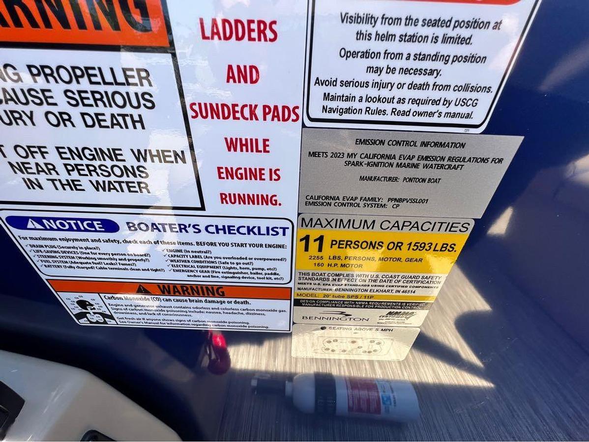 Used 2023 Bennington 21 SXSR