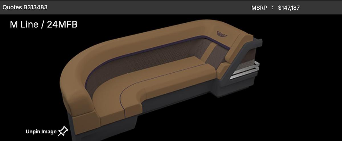 2026 Bennington 24 MFB Carbon Arch