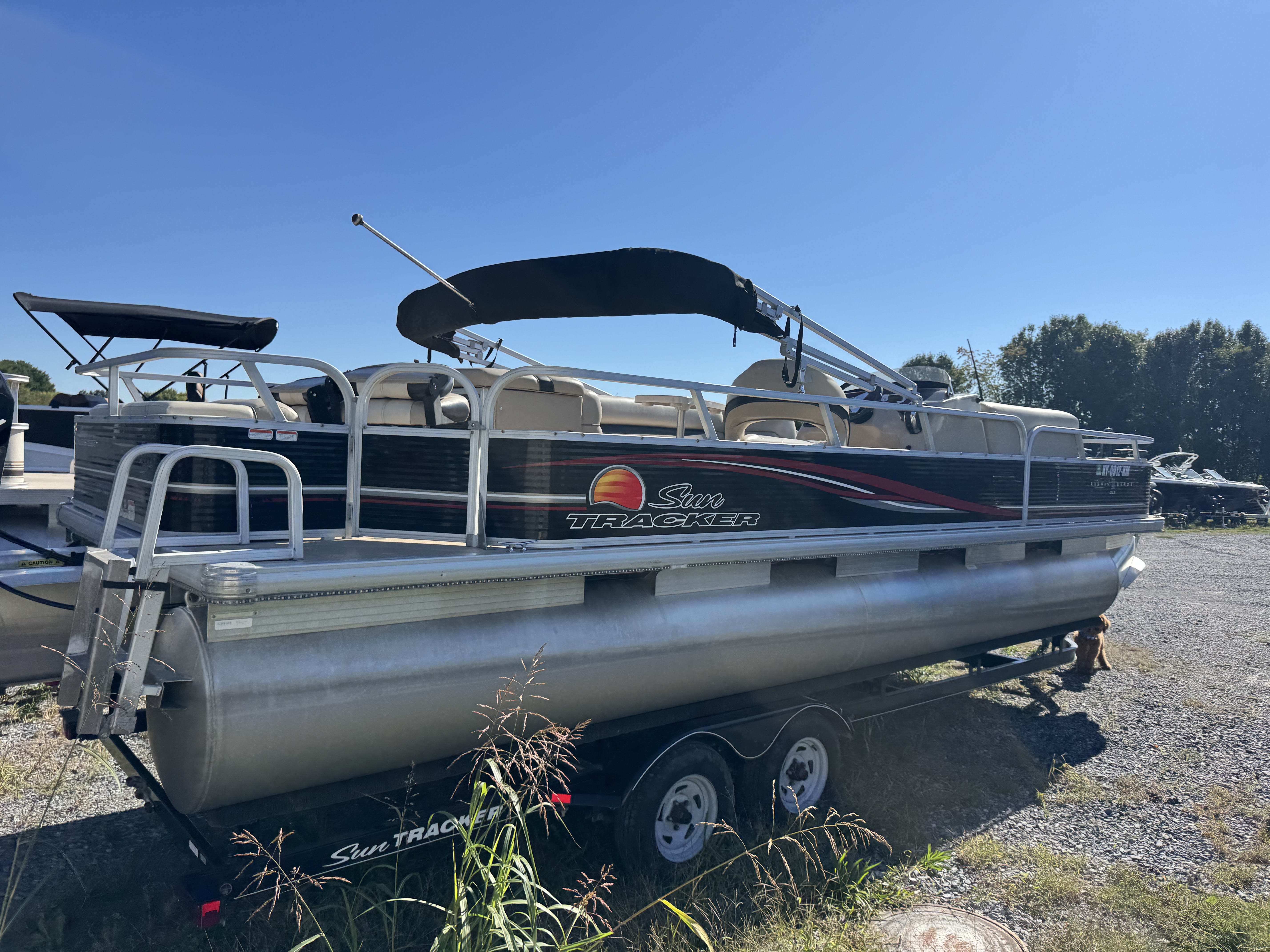 Used 2013 Sun Tracker Fishing Barge 24 DLX