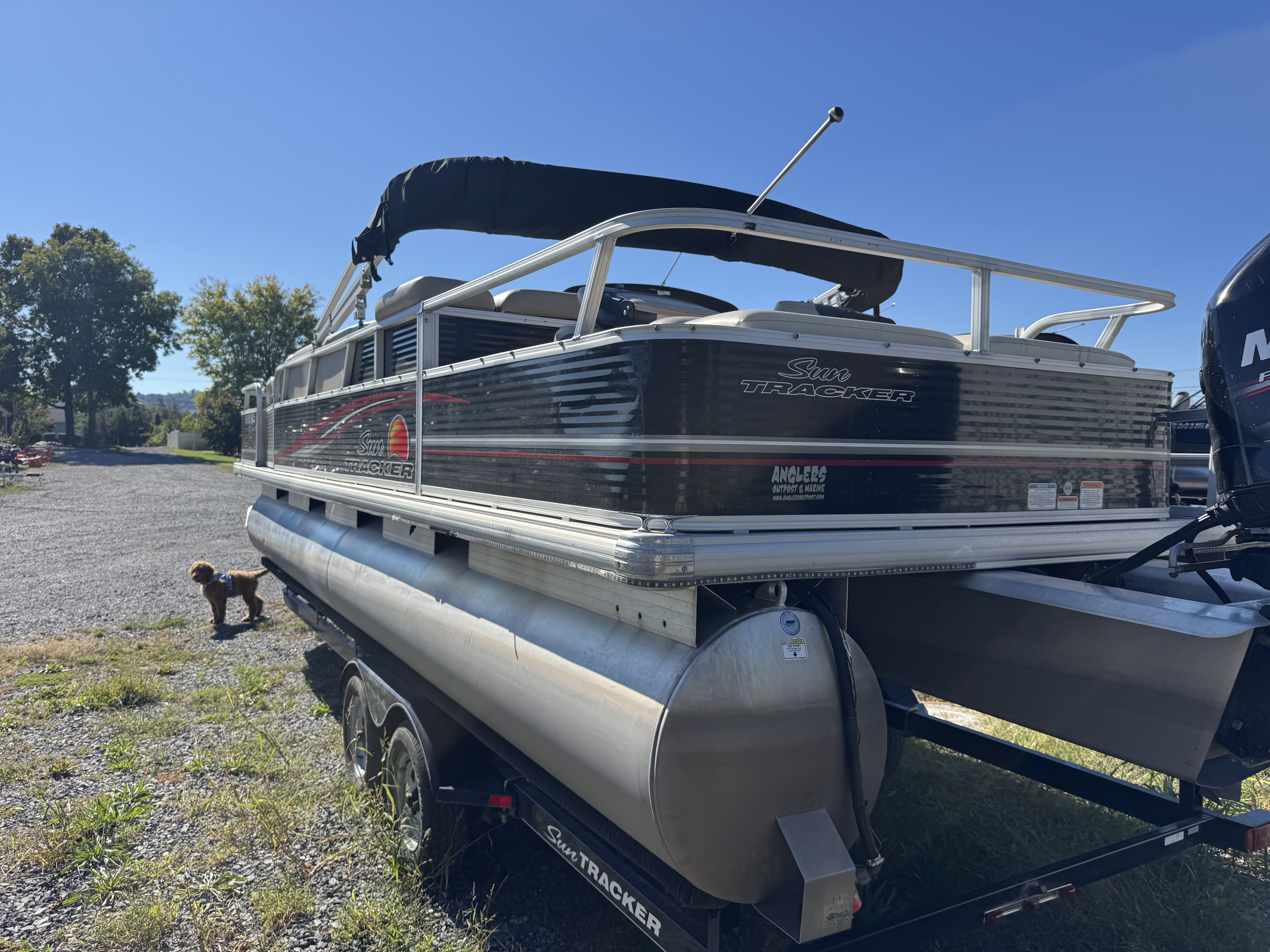 Used 2013 Sun Tracker Fishing Barge 24 DLX