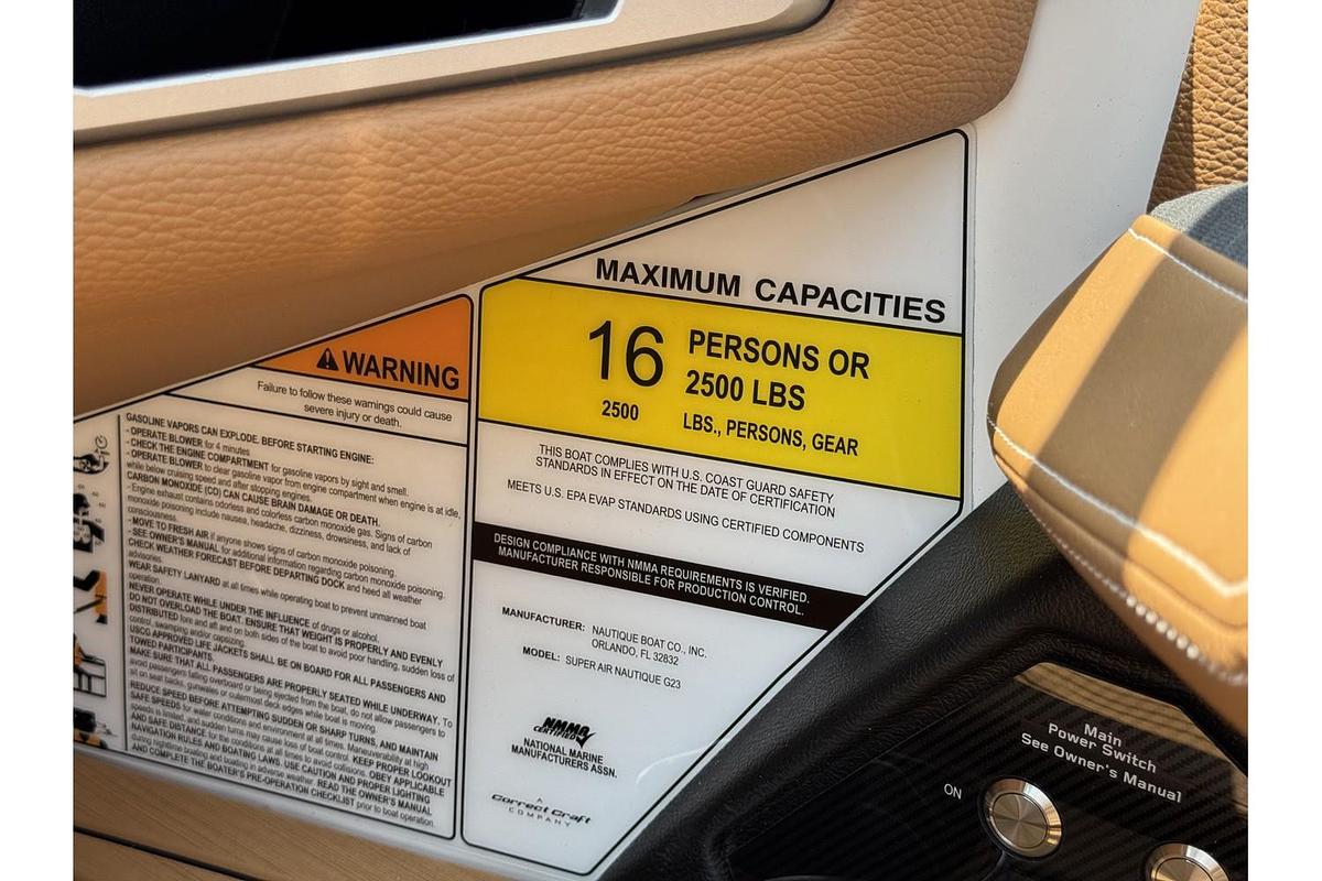 Used 2025 Nautique Super Air G G23