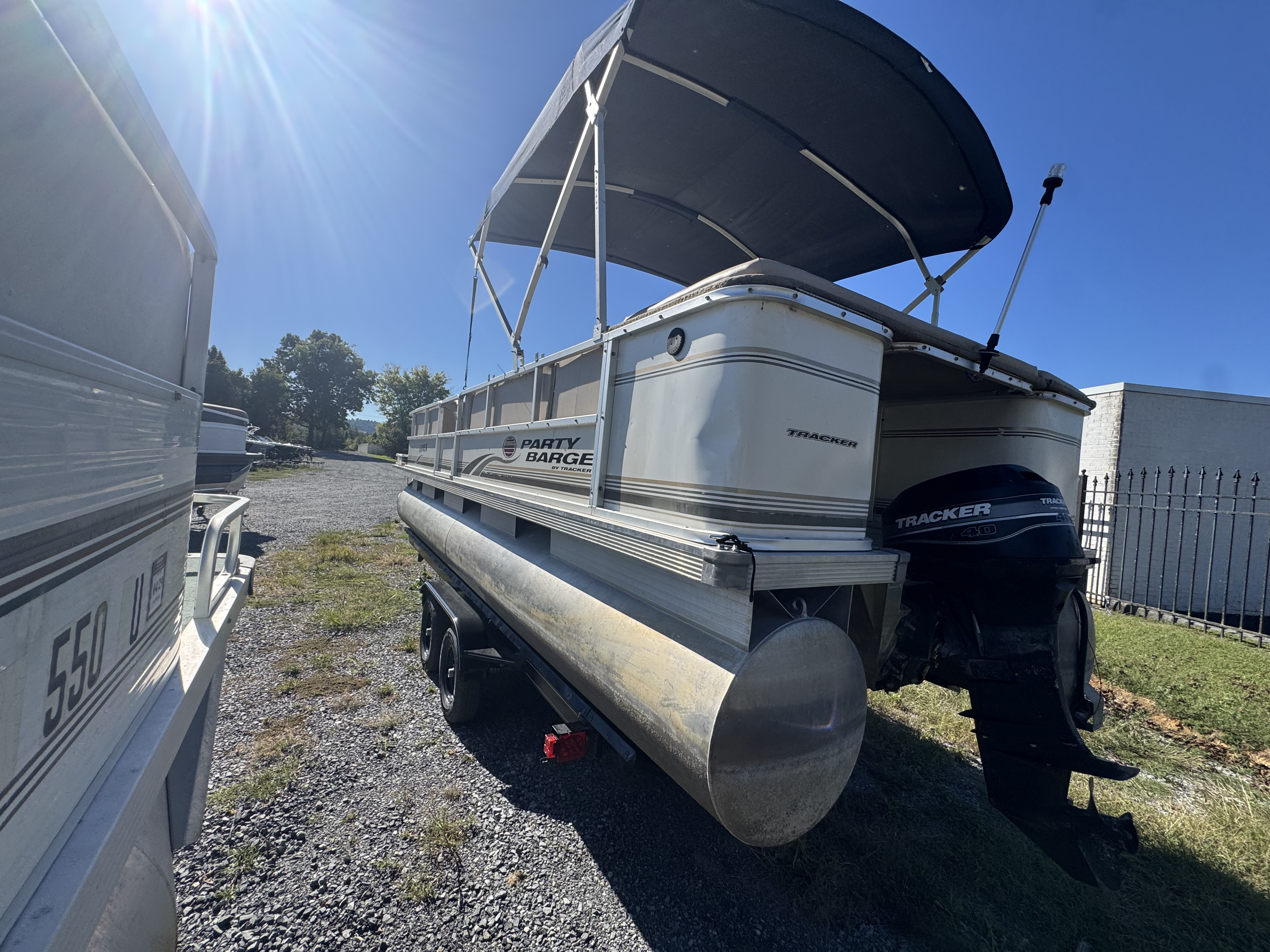 Used 2002 Sun Tracker 240 Party Barge