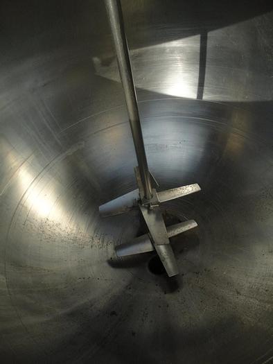 Used Kettle, 150 Gallon, S/st, Jkt, Agit, Groen, Mdl RA, 125 PSI, #S741663